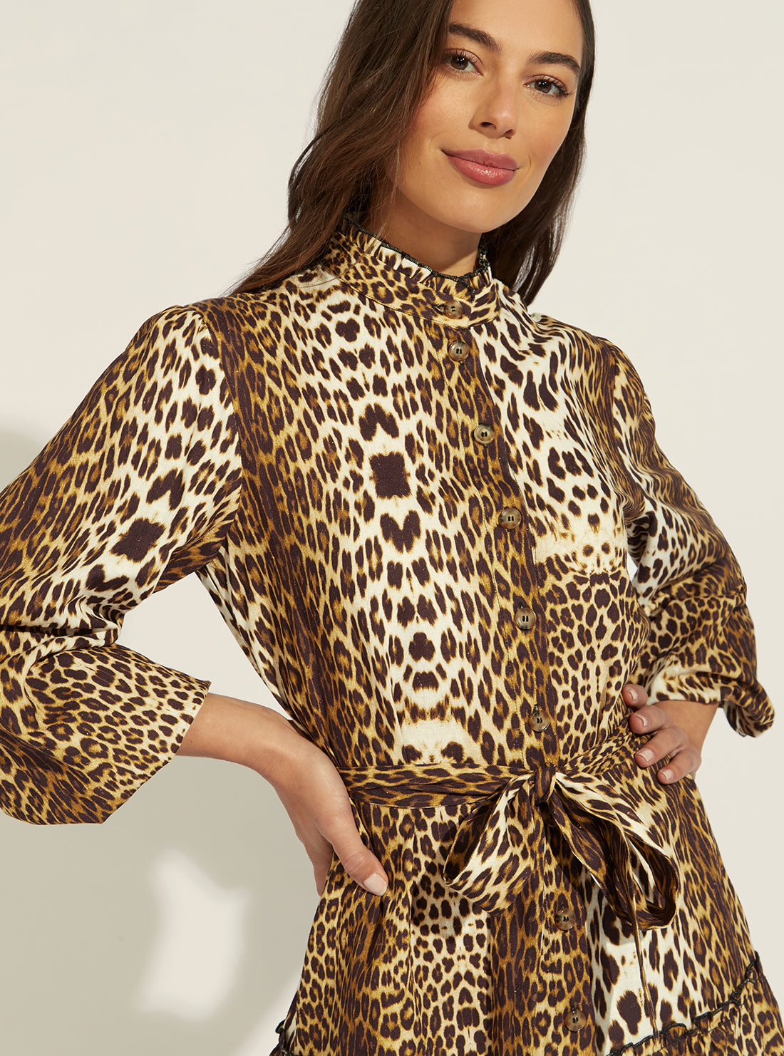 Leopard Essence Mini Dress