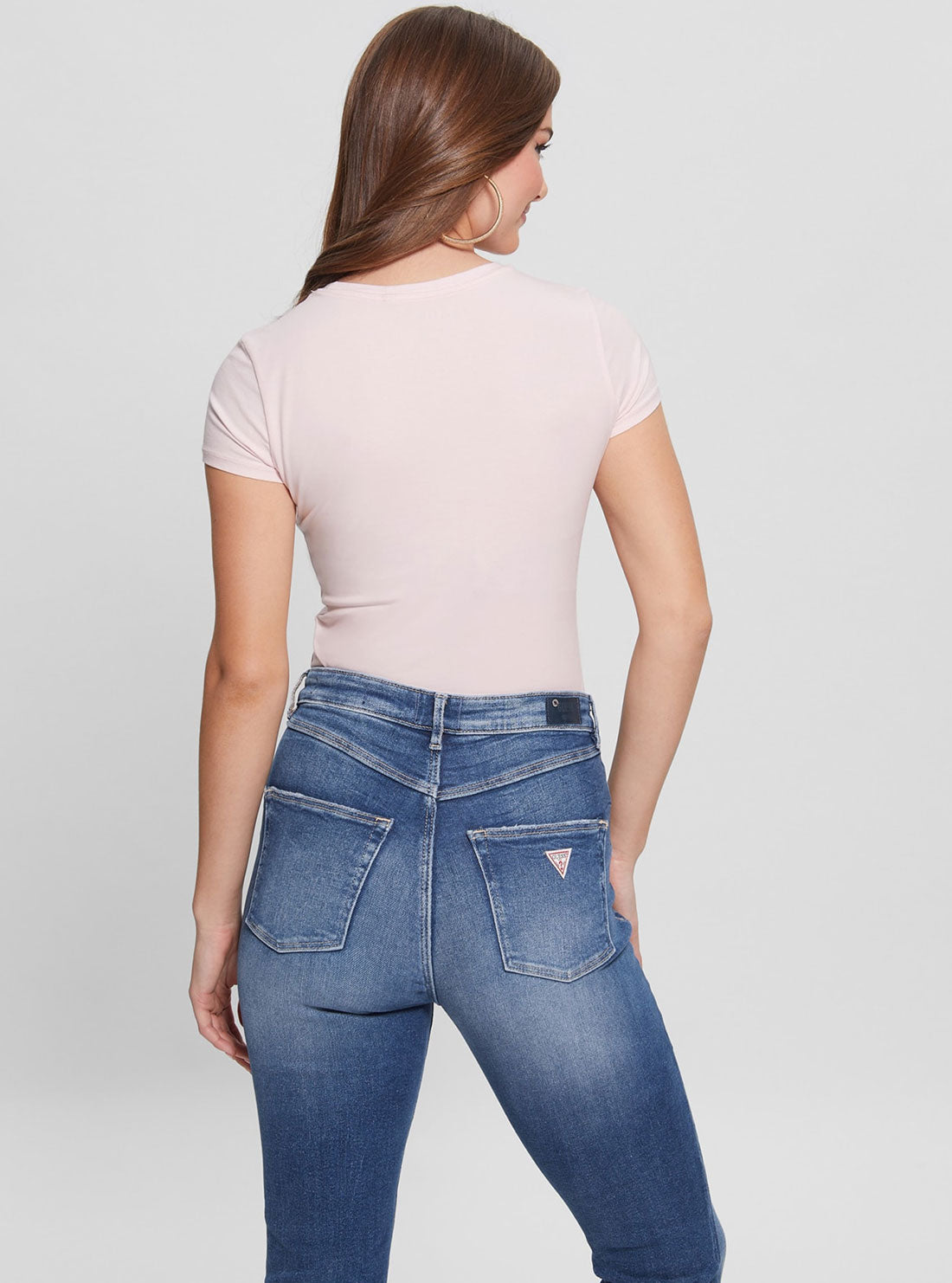 Eco Pink Crystal Logo T-Shirt