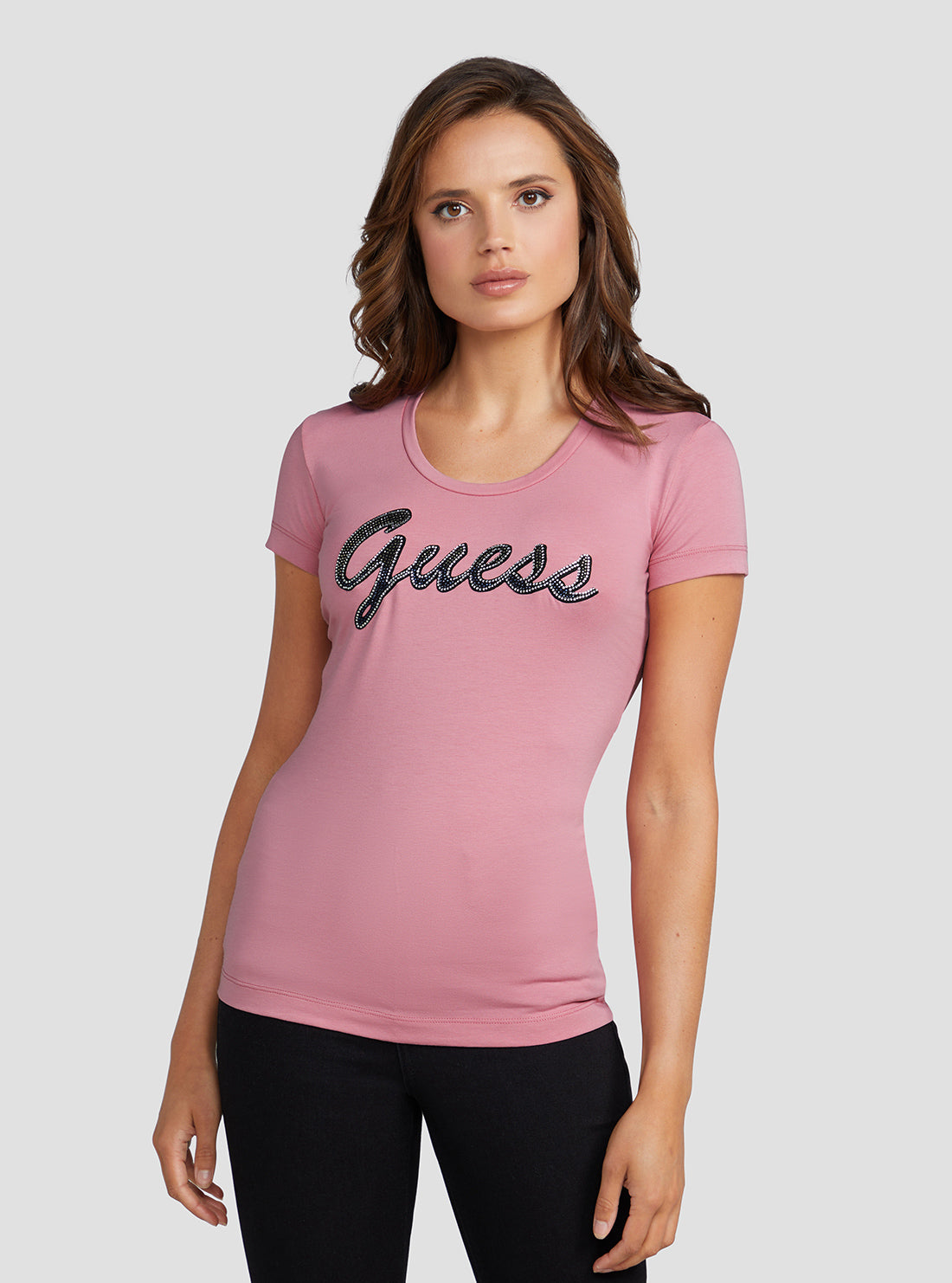 Eco Vintage Blush Adriana Logo T-Shirt