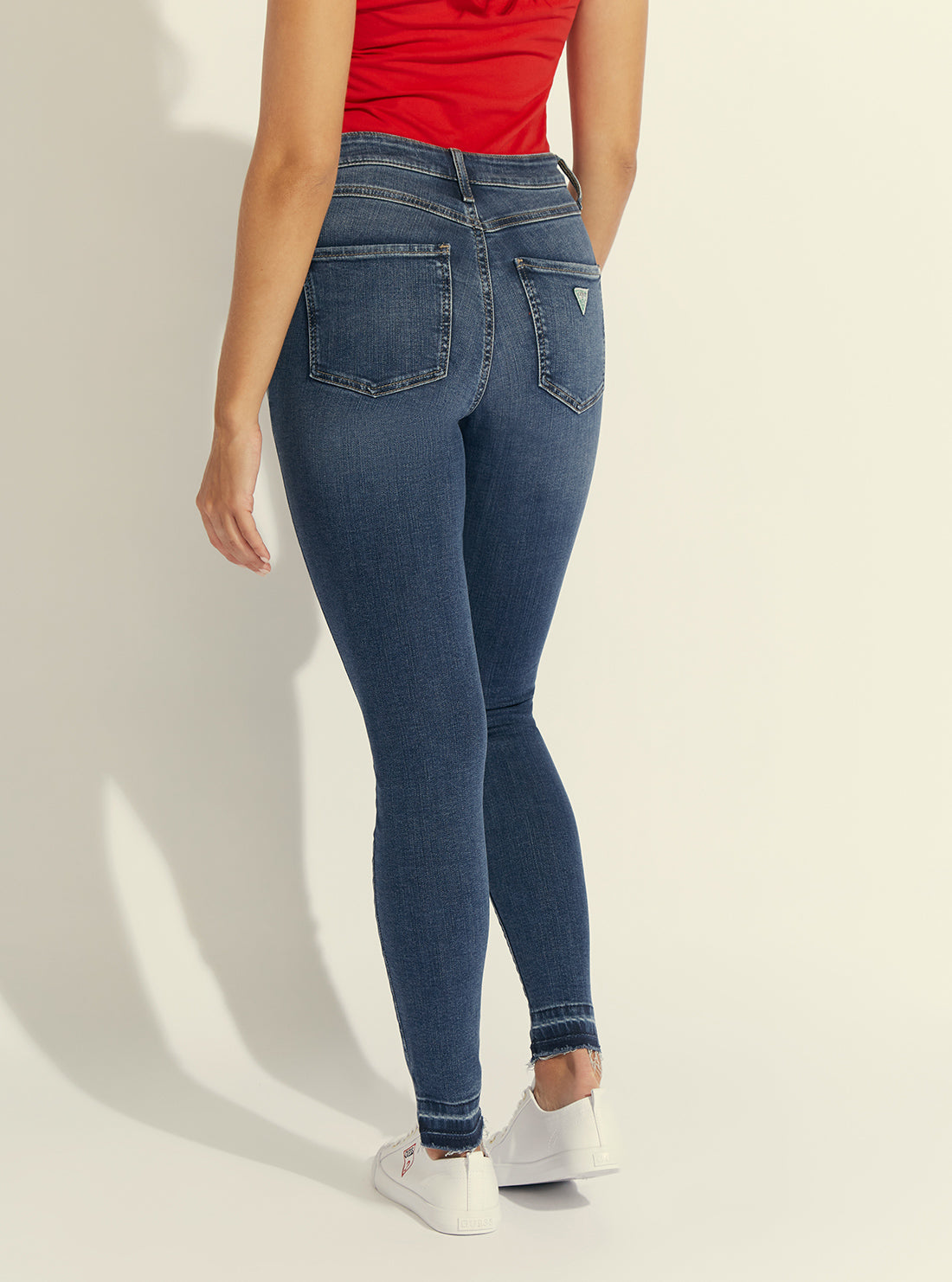 Eco 1981 High-Rise Cropped Skinny Denim Jeans in Varick Wash