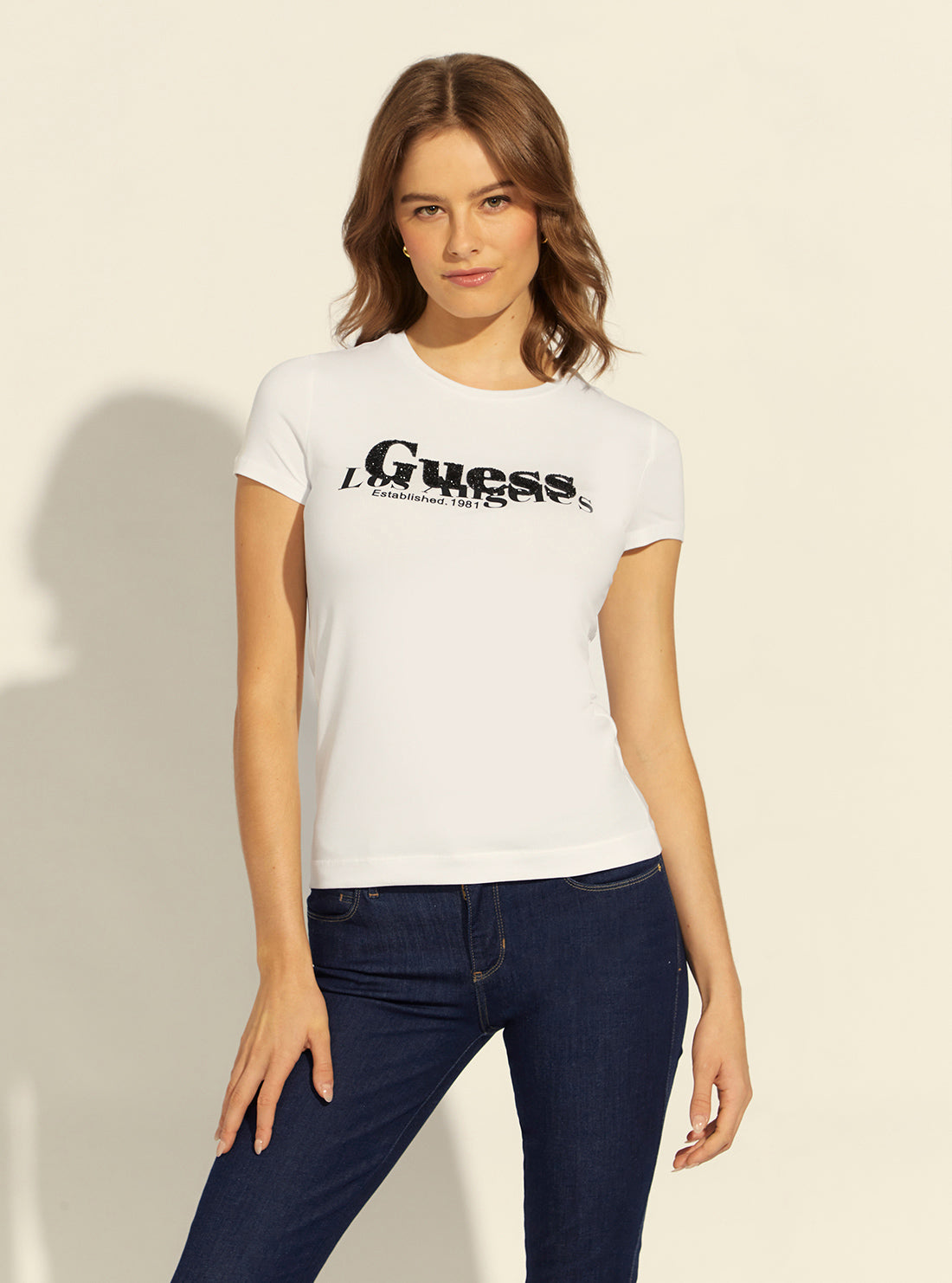 Eco White Astrelle Logo T-Shirt