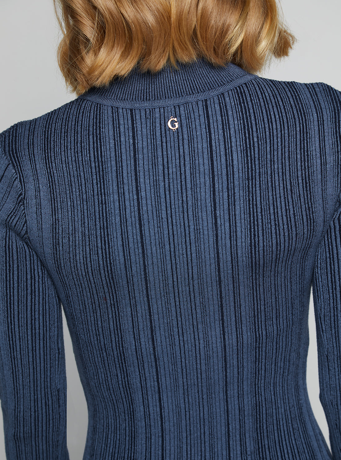 Eco Sea Blue Colette Midi Dress