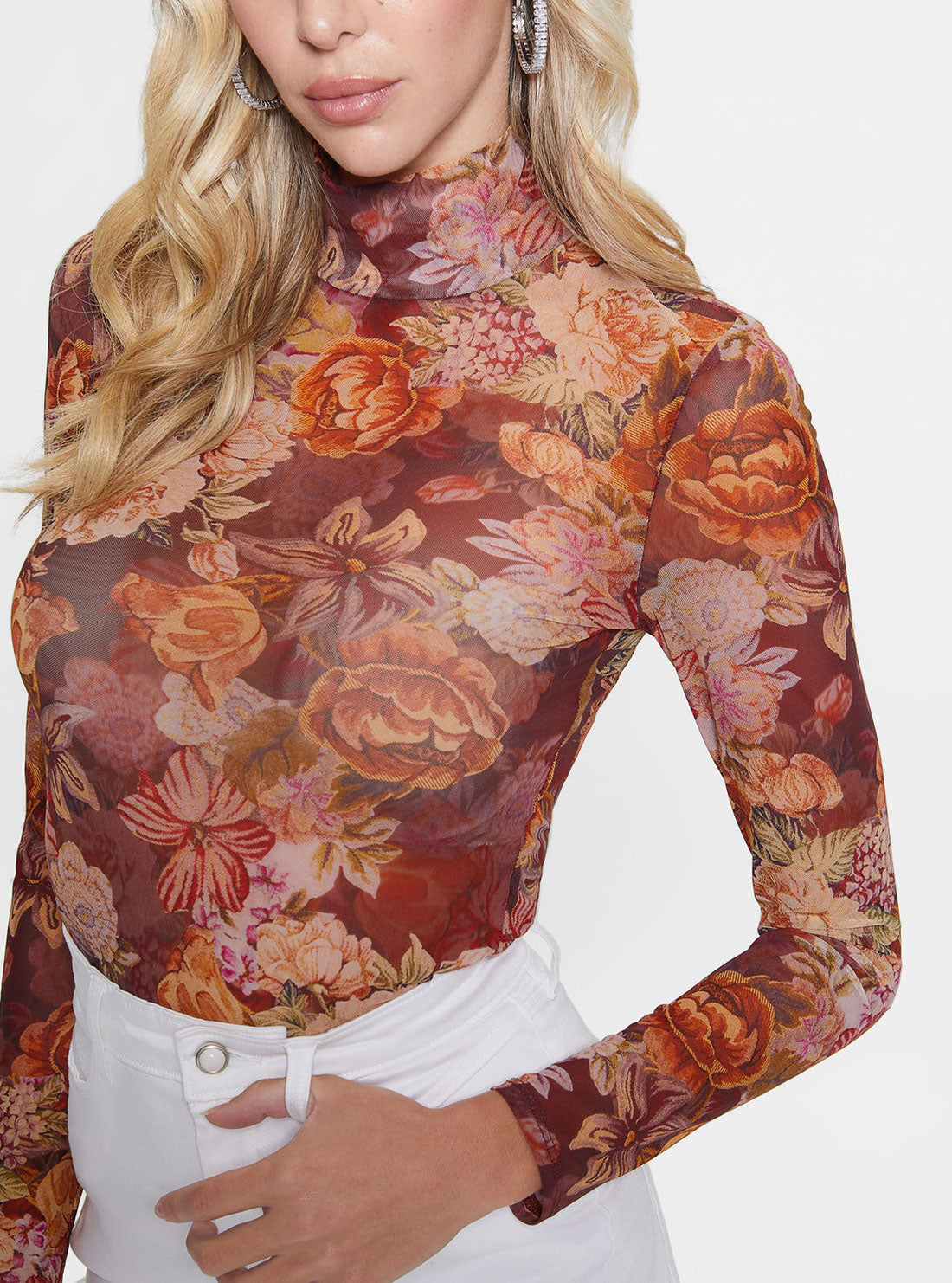 Floral Tapestry Print Kamaria Top