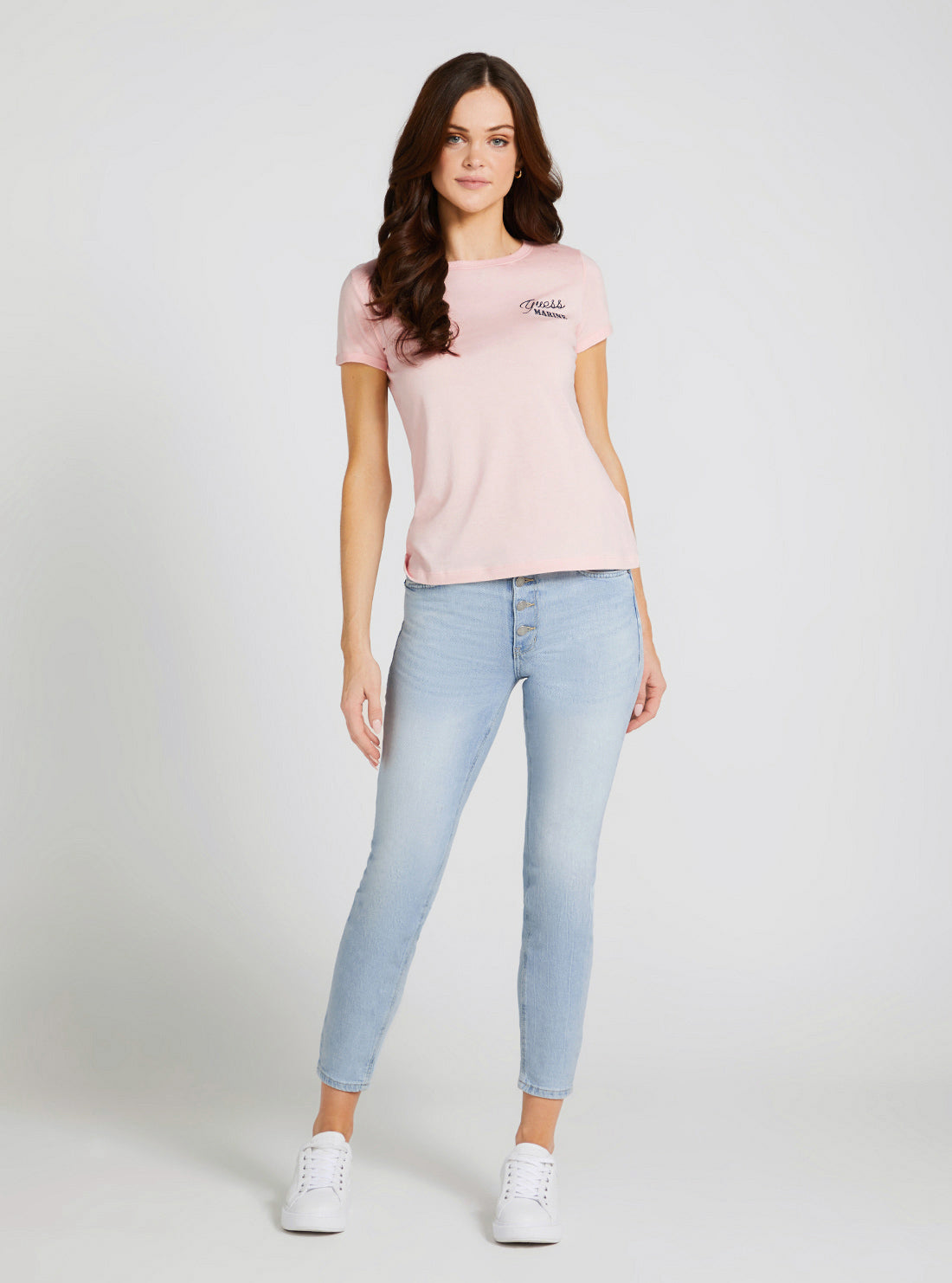 Eco Calm Pink Marine Logo T-Shirt