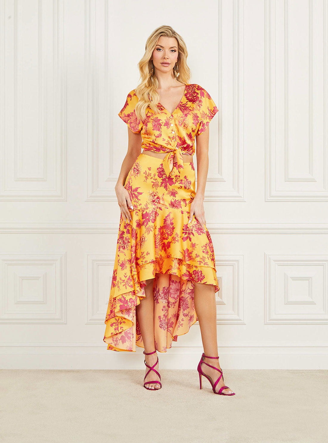 Marciano Emaya Wrap Maxi Dress